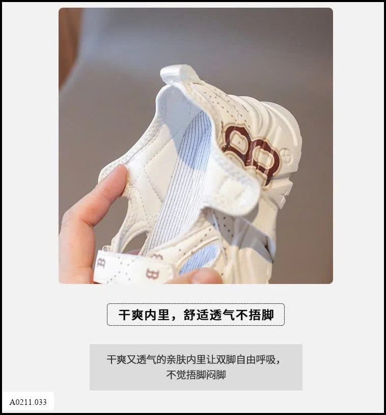 GIÀY THOÁNG KHÍ CHO BÉ  Giá sỉ sz 22-26: 155k  sz 27-31: 165k  sz 32-36: 175k