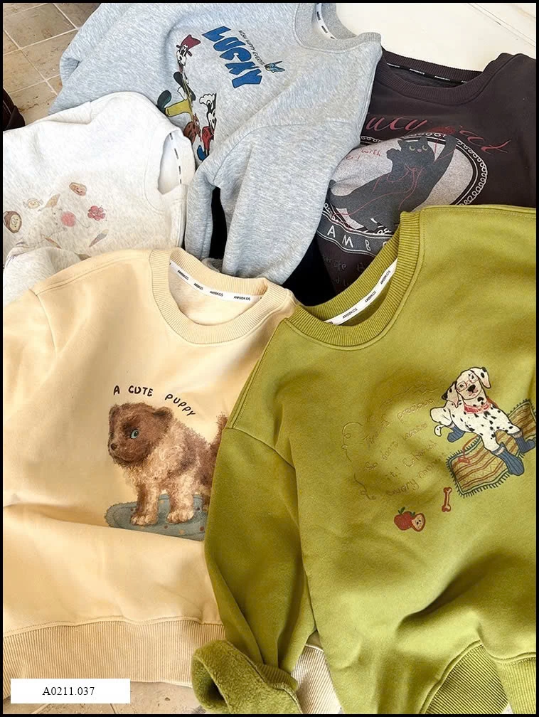 ÁO HOODIE  AMBB LÓT NỈ   Giá sỉ  90-150    180k      160-170     210k