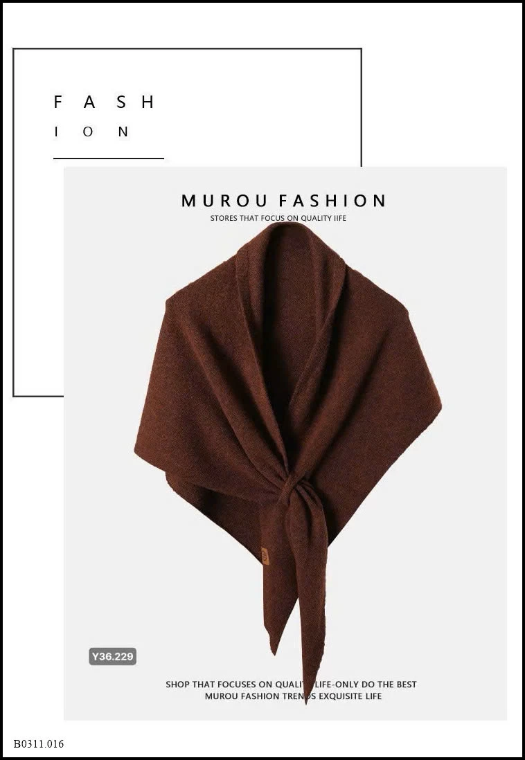 KKHĂN CHOÀNG TAM GIÁC NỮ Giá sỉ 81k