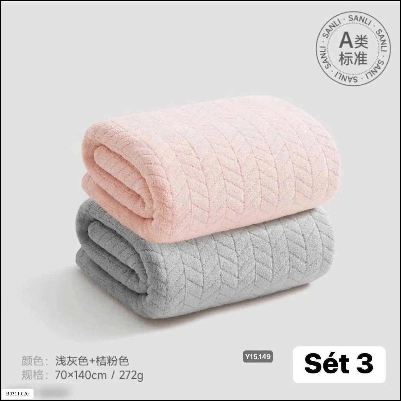 KKHĂN TĂM SANLI Giá sỉ 140k