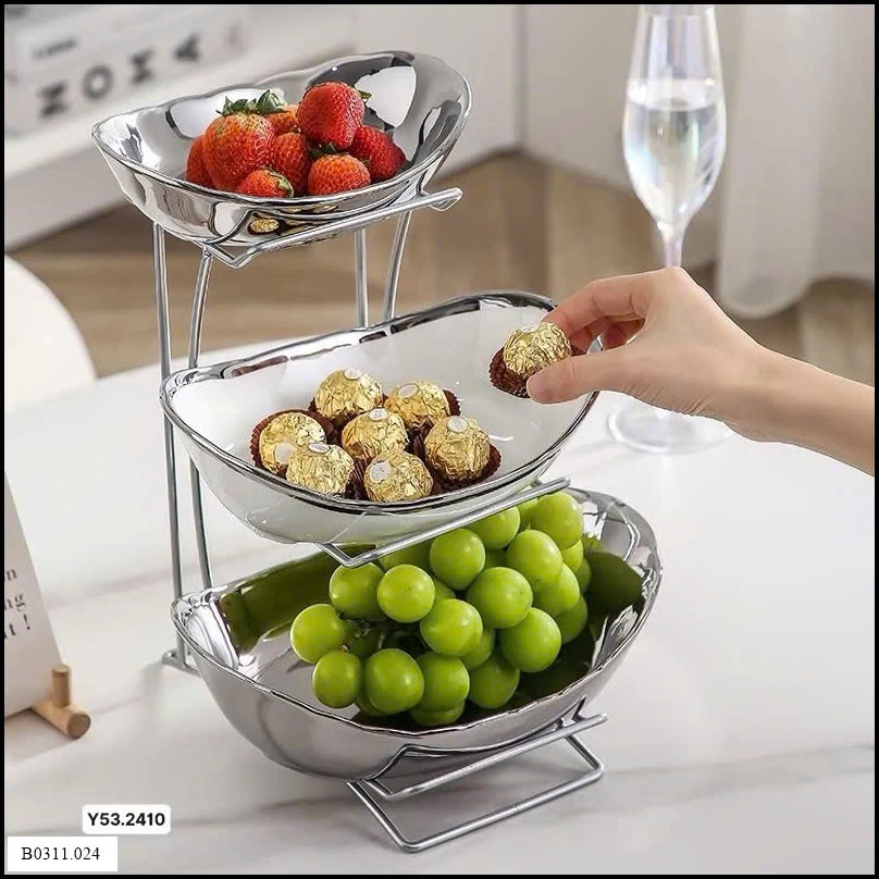 khay 3 tầng  Giá sỉ 390k