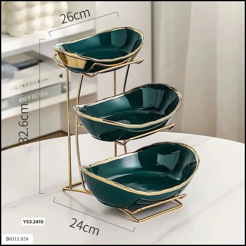 khay 3 tầng  Giá sỉ 390k