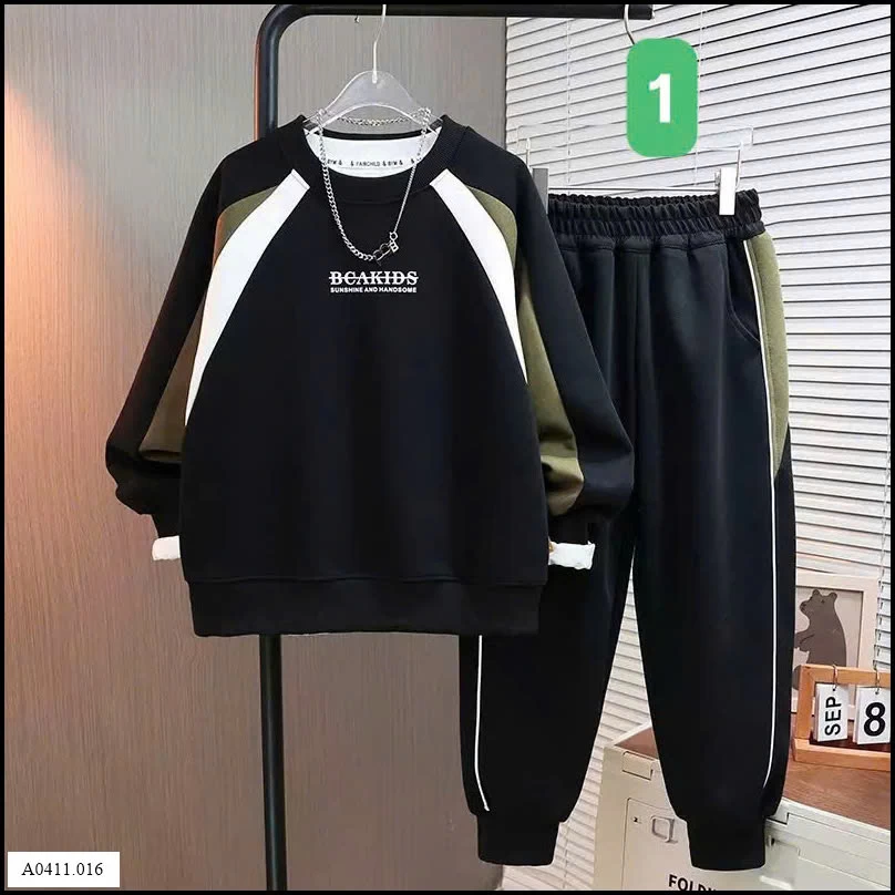 BỘ BT Giá sỉ sz 120-160: 259k            sz 170-180: 269k