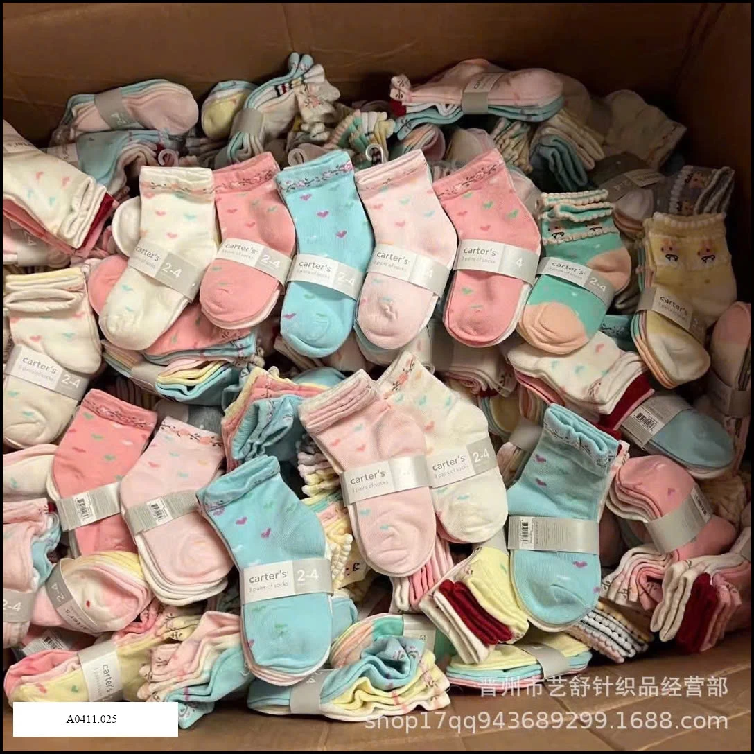 COMBO 15Đ TẤT CARTER Giá sỉ 120k/1 set 15đ mix mẫu