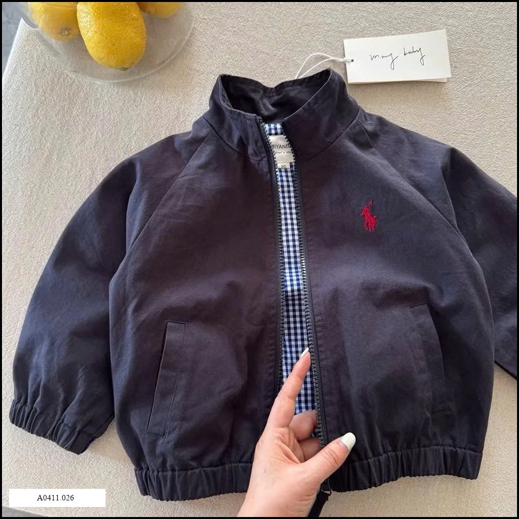 ÁO KHOÁC KAKI 2 LỚP THÊU NGỰA  Giá sỉ 185k