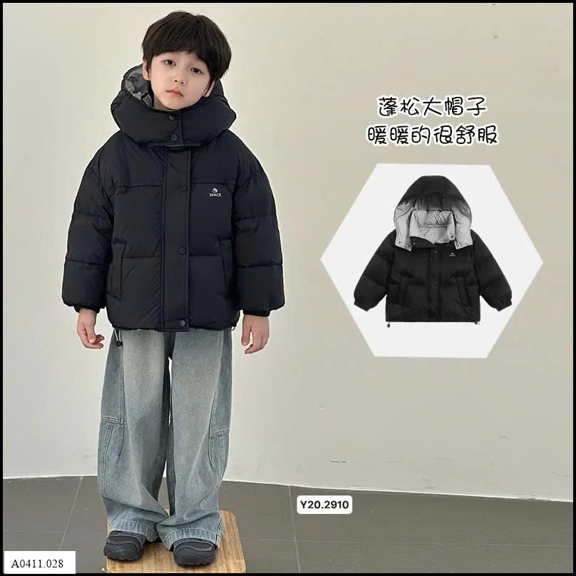 ÁO KHOÁC LÔNG VŨ TRẺ EM ELEPHANT  Giá sỉ 310k