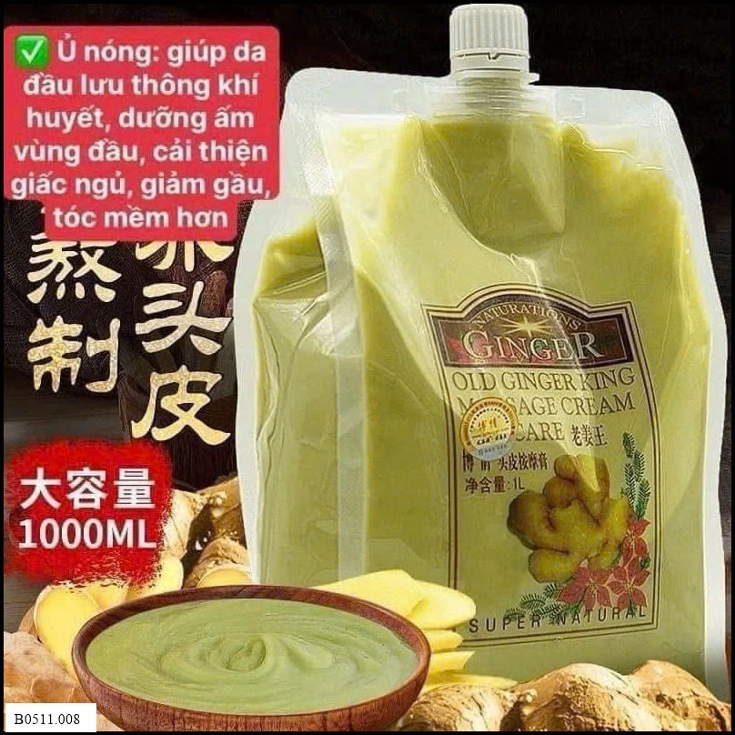 Ủ TÓC GỪNG GIẢM RỤNG TÓC Giá sỉ 90k