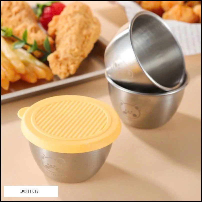 SET 6 HŨ INOXX BEAR DỄ THƯƠNG  Giá sỉ  60k/Set 6 hũ inox Bear