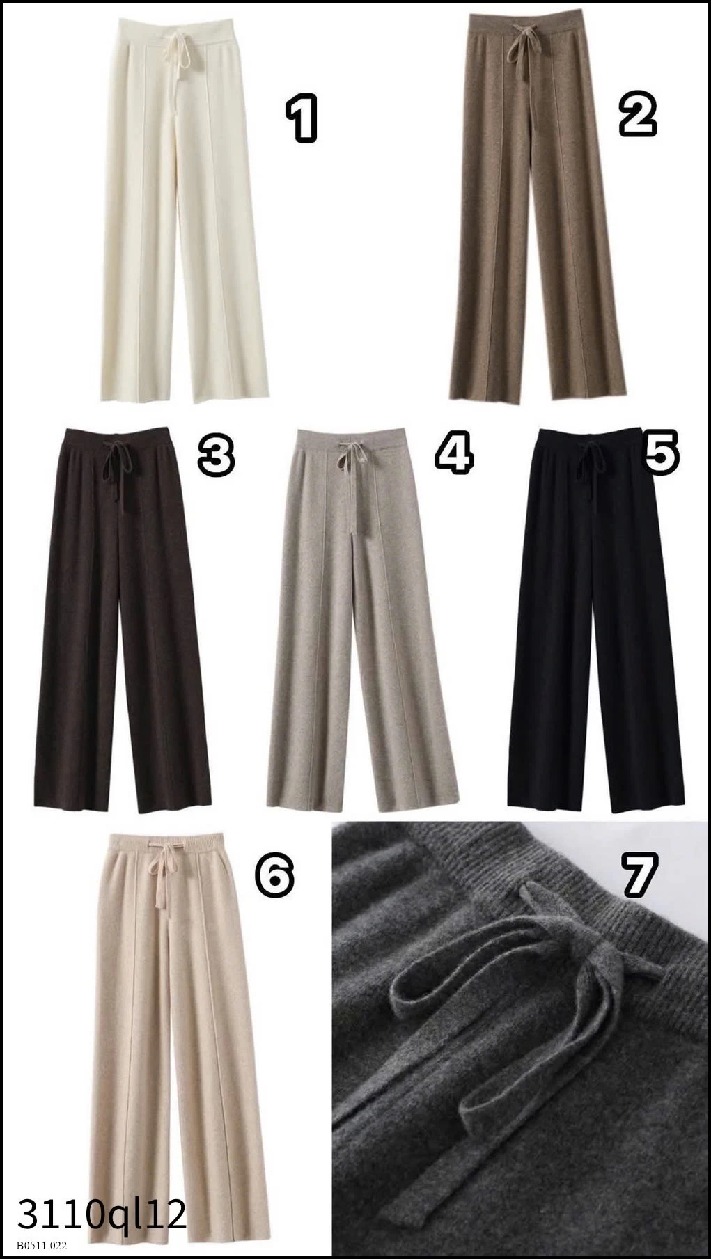 QUẦN XUÔNG LEN CAO CẤP  Giá sỉ 160k