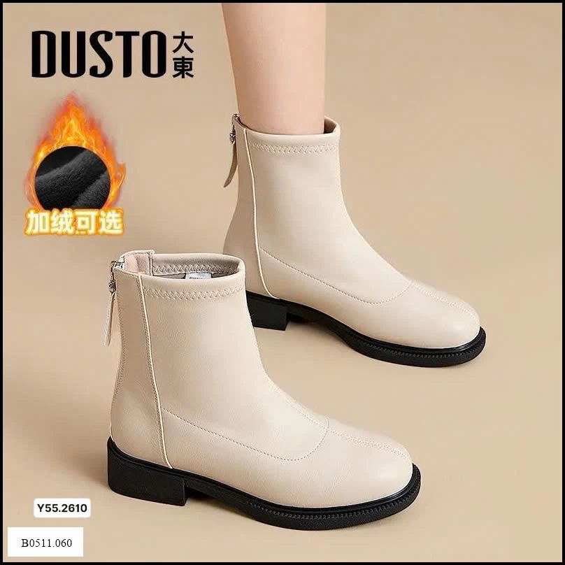 Boot Dusto lót lông cổ ngắn Giá sỉ 415k