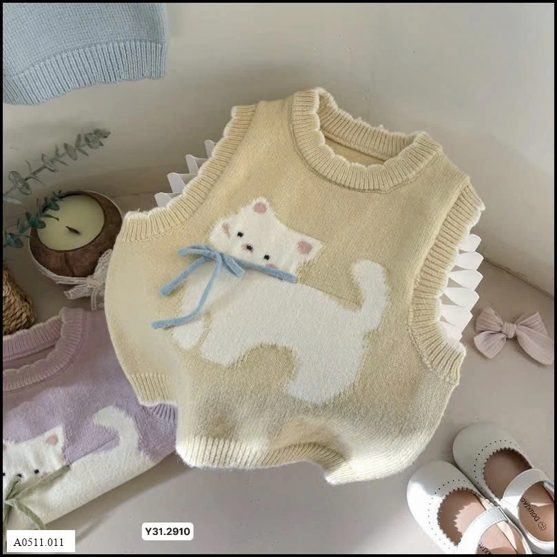 ÁO GILE MÈO BÉ GÁI  Giá sỉ 120k