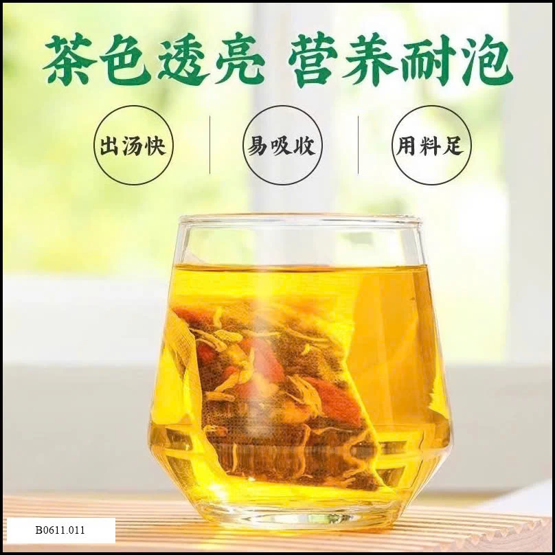 TRÀ CÚC KỶ TỬ GIẢI NHIỆT THANH MÁT Giá sỉ 60k/ set 3 túi ( mỗi túi 30 gói nhỏ)