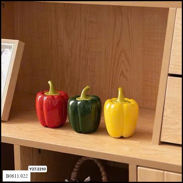 Ớt chuông decor Giá sỉ 115k /3 qủa