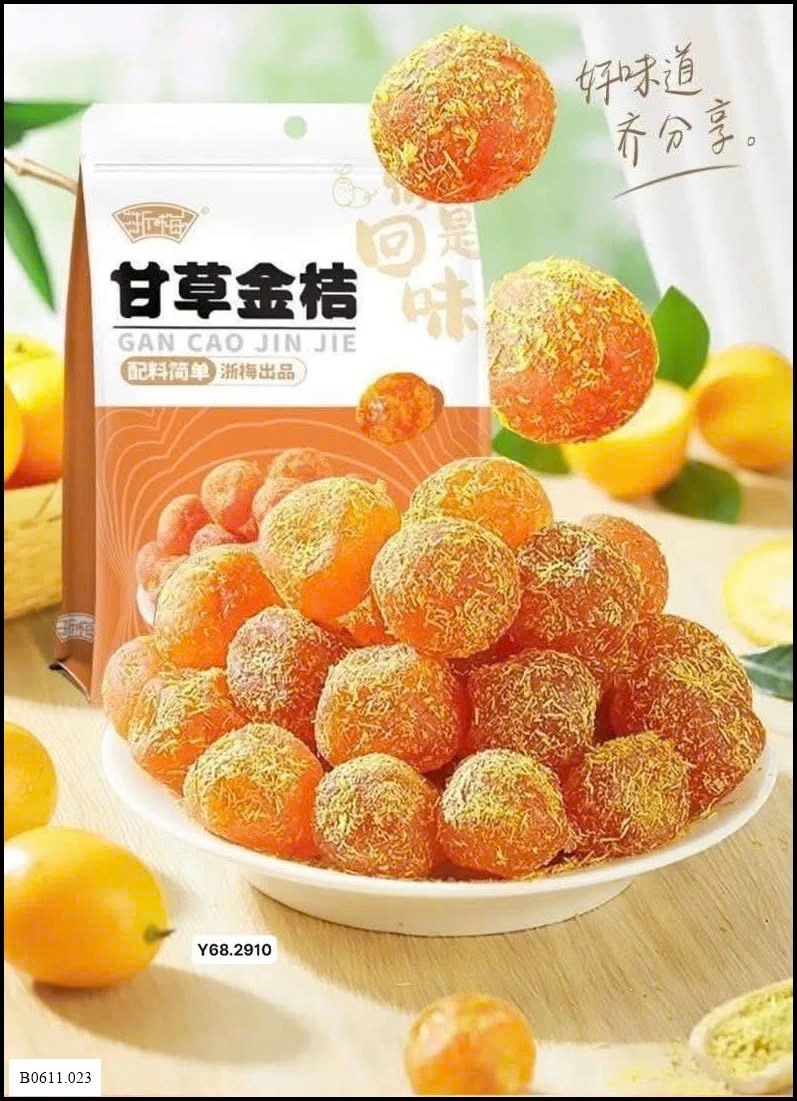 Ô mai cam thảo quất  Giá sỉ 85k