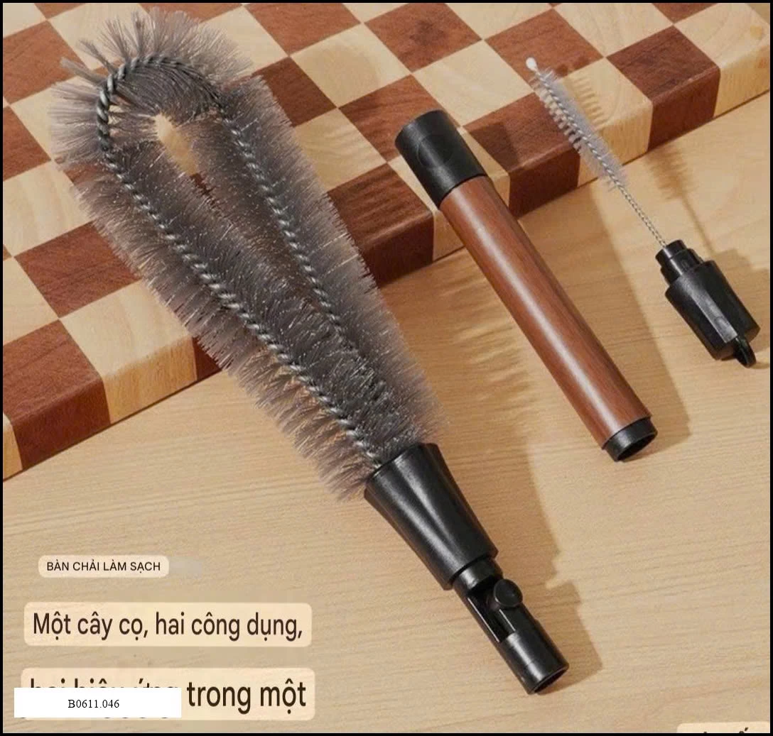 COMBO 2C CỌ VỆ SINH CỐC BÌNH ĐA NĂNG Giá sỉ 40k/set 2c