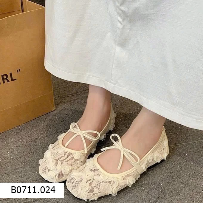 GIÀY MARY JANE LƯỚI HOA REN THANH LỊCH  Giá sỉ 175k