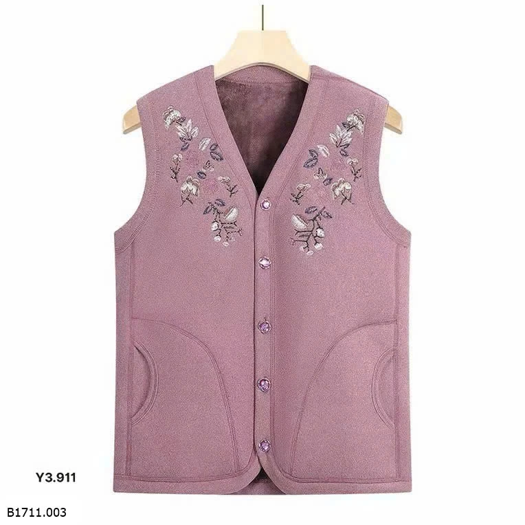 ÁO GILE LÓT LÔNG TRUNG NIÊN  Giá sỉ 180k