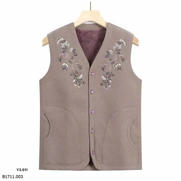 ÁO GILE LÓT LÔNG TRUNG NIÊN  Giá sỉ 180k