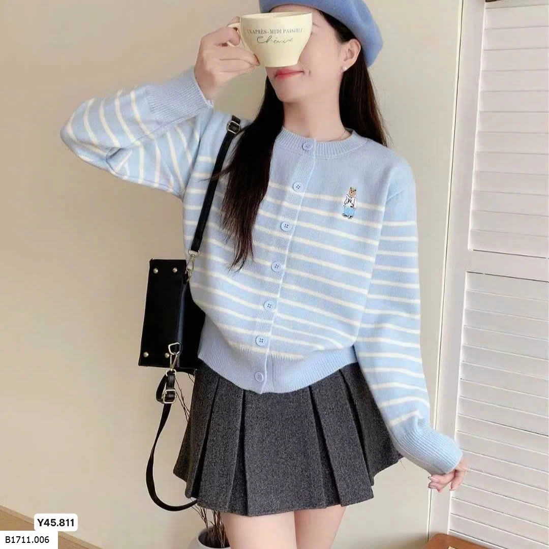 ÁO LEN CARDIGAN NỮ GẤU  Giá sỉ 150k