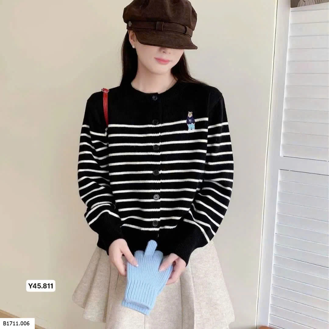 ÁO LEN CARDIGAN NỮ GẤU  Giá sỉ 150k