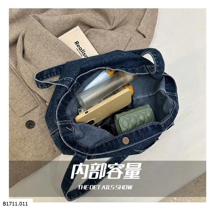 TÚI TOTE DENIM CHO NỮ Giá sỉ 110k