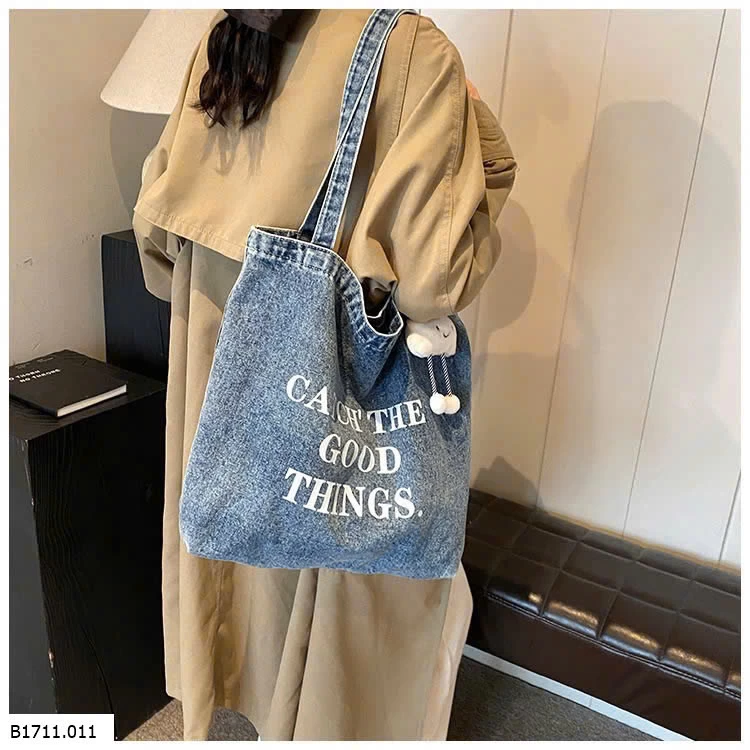 TÚI TOTE DENIM CHO NỮ Giá sỉ 110k