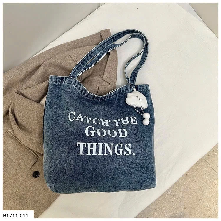 TÚI TOTE DENIM CHO NỮ Giá sỉ 110k