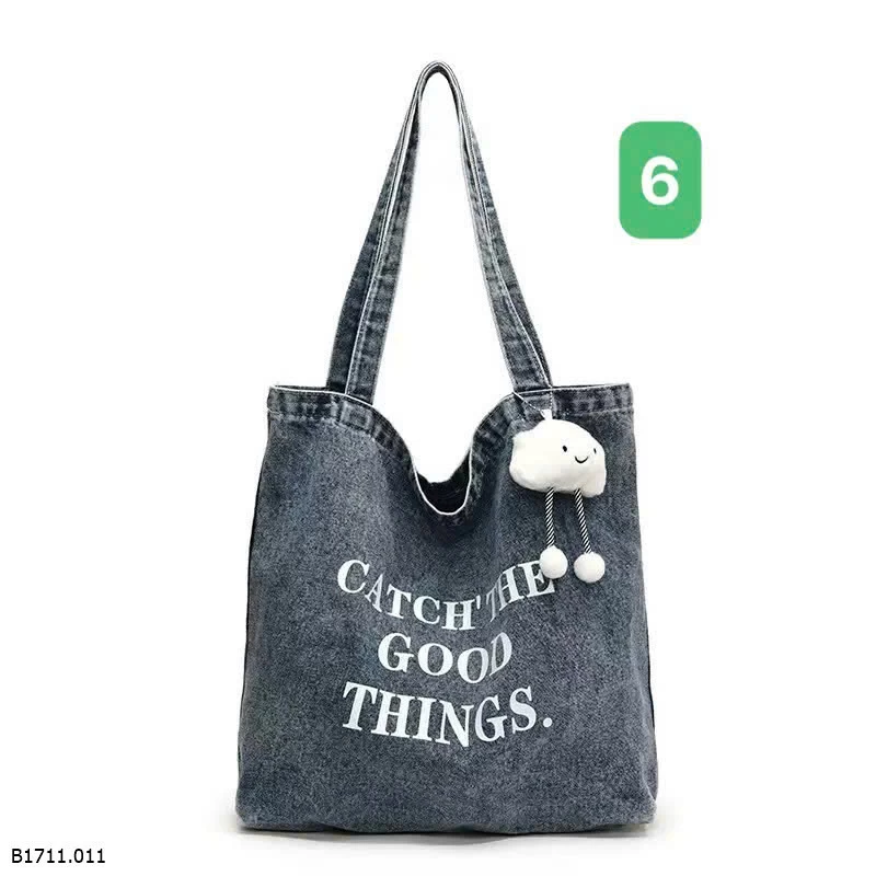 TÚI TOTE DENIM CHO NỮ Giá sỉ 110k