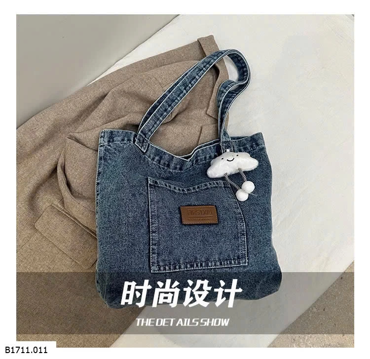 TÚI TOTE DENIM CHO NỮ Giá sỉ 110k