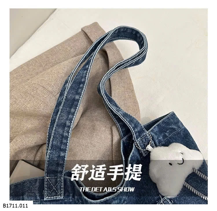 TÚI TOTE DENIM CHO NỮ Giá sỉ 110k