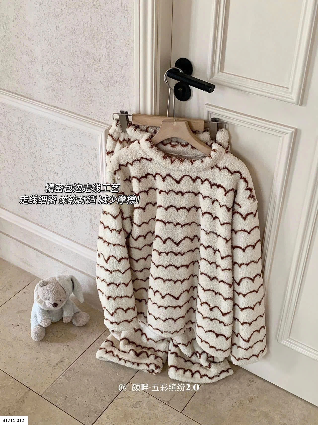 BST BỘ NGỦ LÔNG HỌA TIẾT CHO NỮ  Giá sỉ 165k