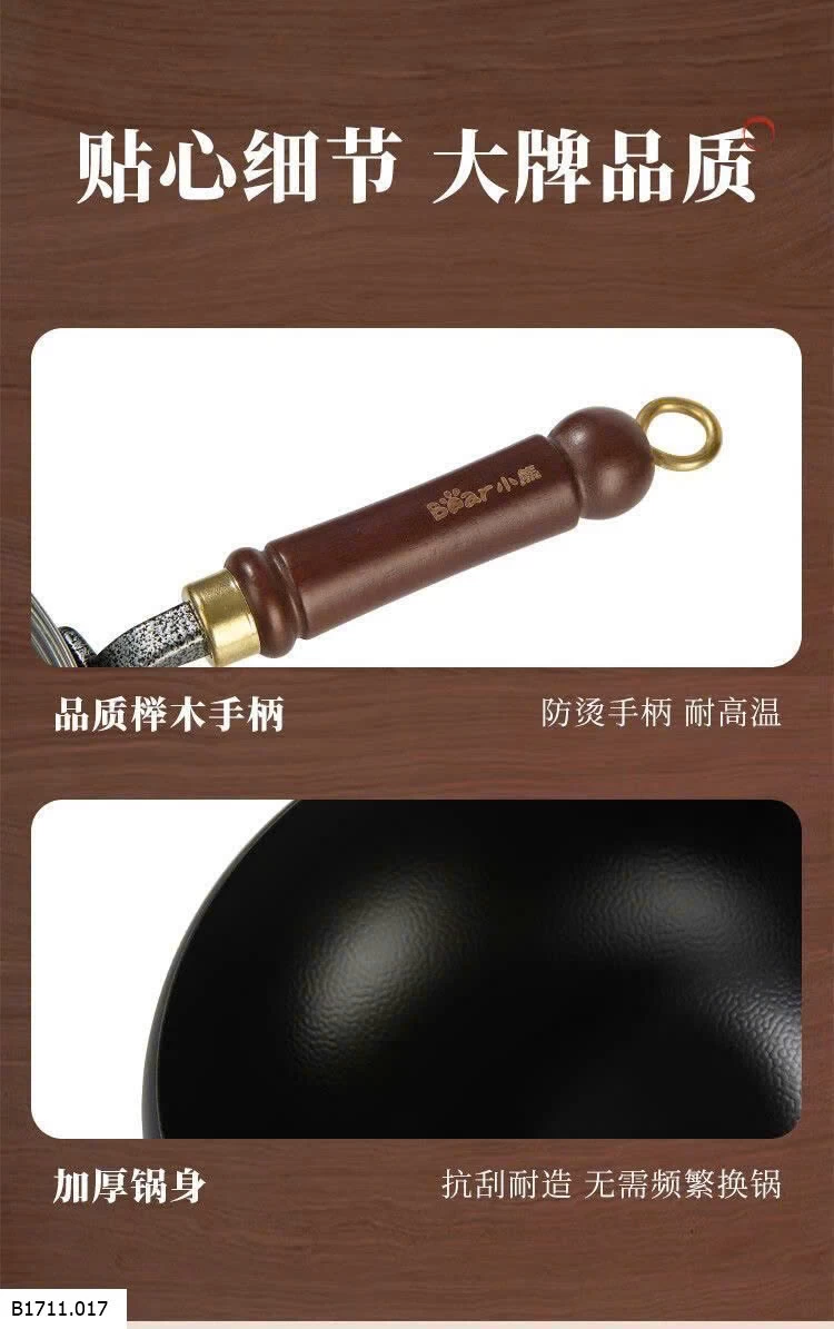 CHẢO BEAR KHÁNG KHUẨN  Giá sỉ 315k