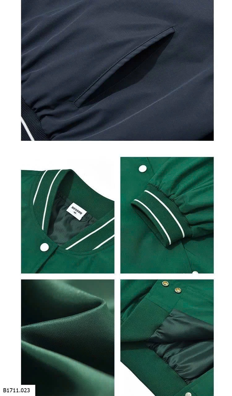 ÁO KHOÁC BOMBER DESSUU  Giá sỉ 180k