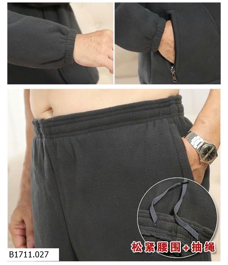 BỘ NỈ TRUNG NIÊN CHO ÔNG CHO BỐ  Giá sỉ 260k