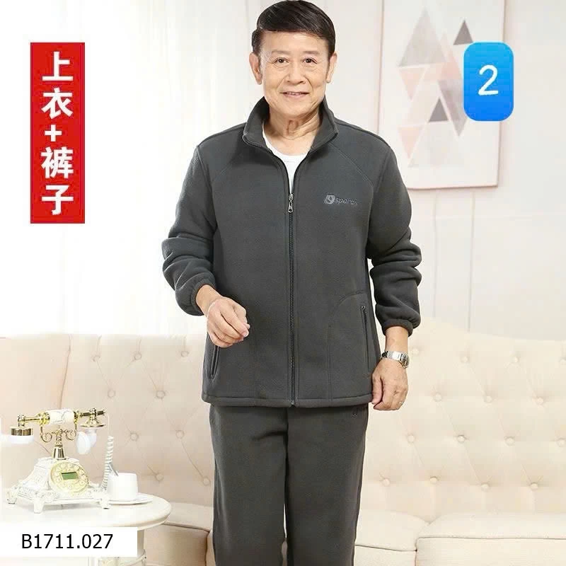 BỘ NỈ TRUNG NIÊN CHO ÔNG CHO BỐ  Giá sỉ 260k