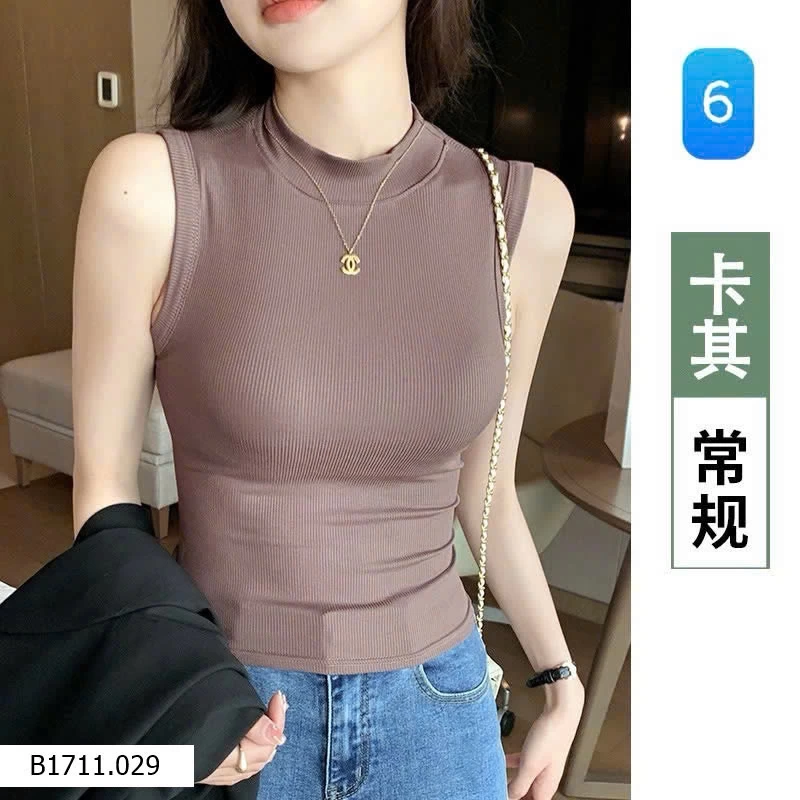 ÁO 2 DÂY KHÔNG TAY CỔ TRÒN  Giá sỉ 60k