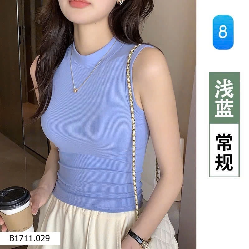 ÁO 2 DÂY KHÔNG TAY CỔ TRÒN  Giá sỉ 60k