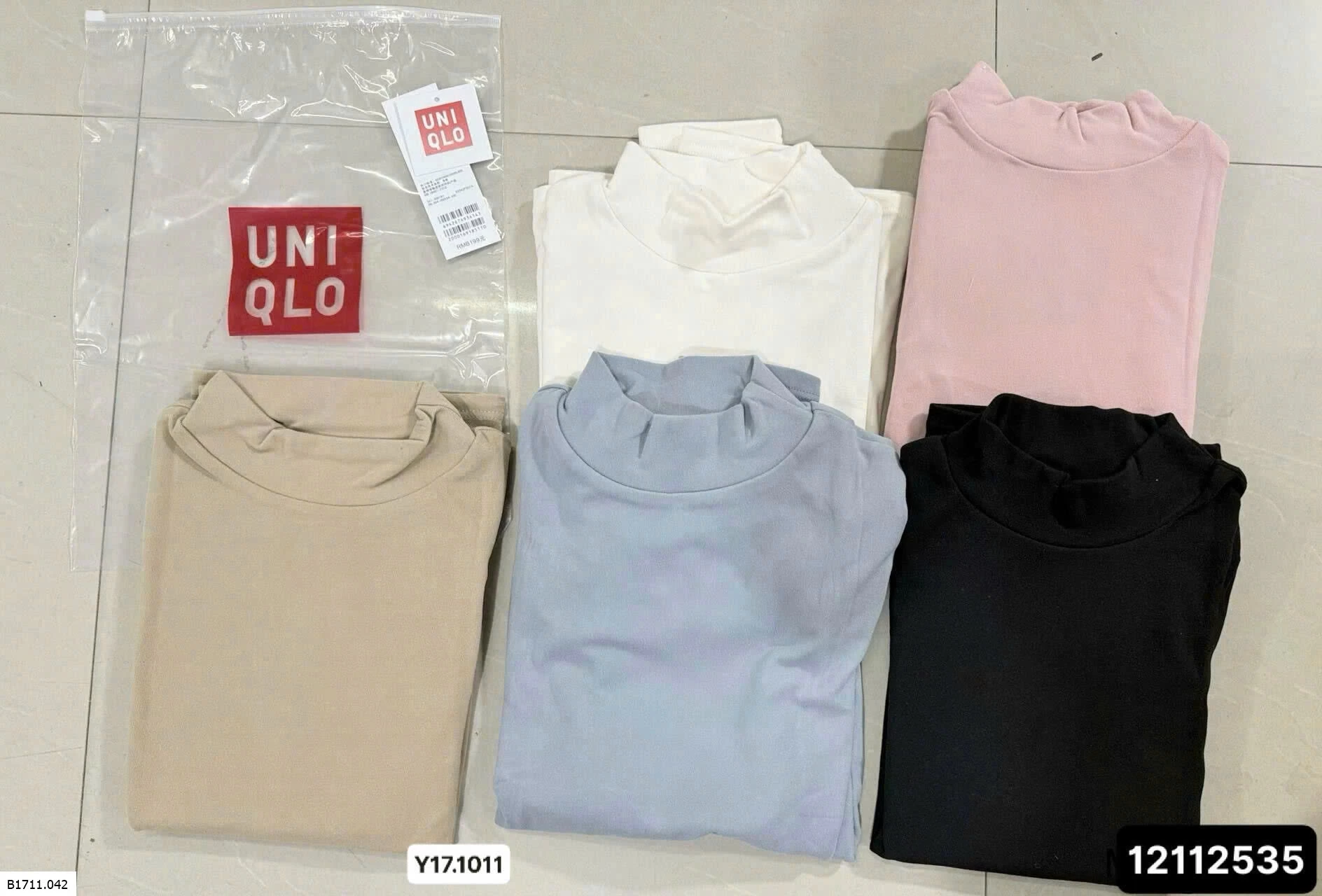 ÁO NỈ GIỮ NHIỆT IU NI Q L0   Giá sỉ 80k