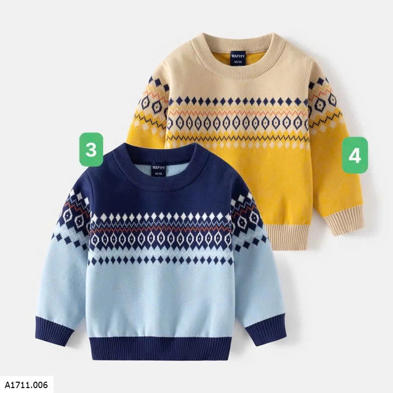 ÁO LEN WAPYPY CHO BT  Giá sỉ 135k