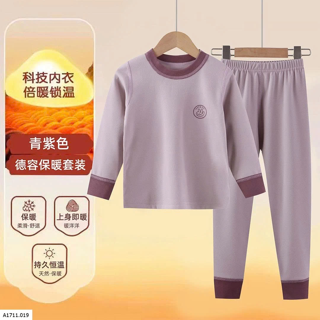 BỘ GIỮ NHIỆT BÉ TRAI, BÉ GÁI   Giá sỉ ; 90-120: 85k 130-160: 105k 170: 130k