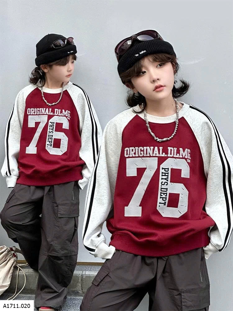 ÁO NỈ BÉ TRAI SIZE ĐẠI  Giá sỉ 200k