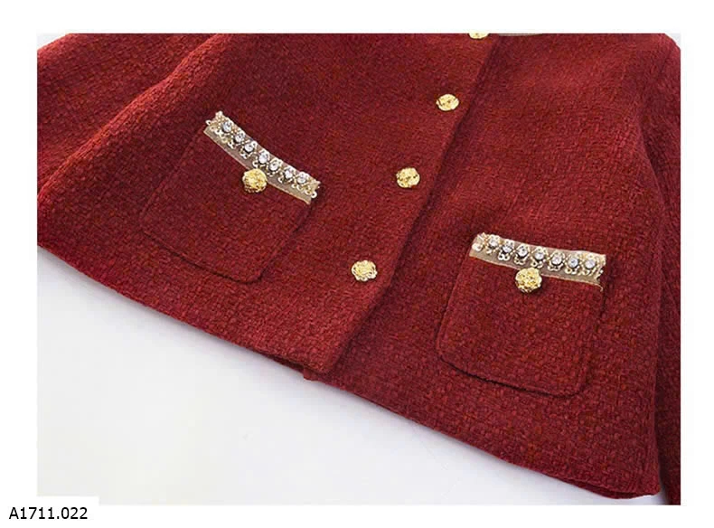 SET VÁY DẠ CHO BÉ GÁI   Giá sỉ 350k