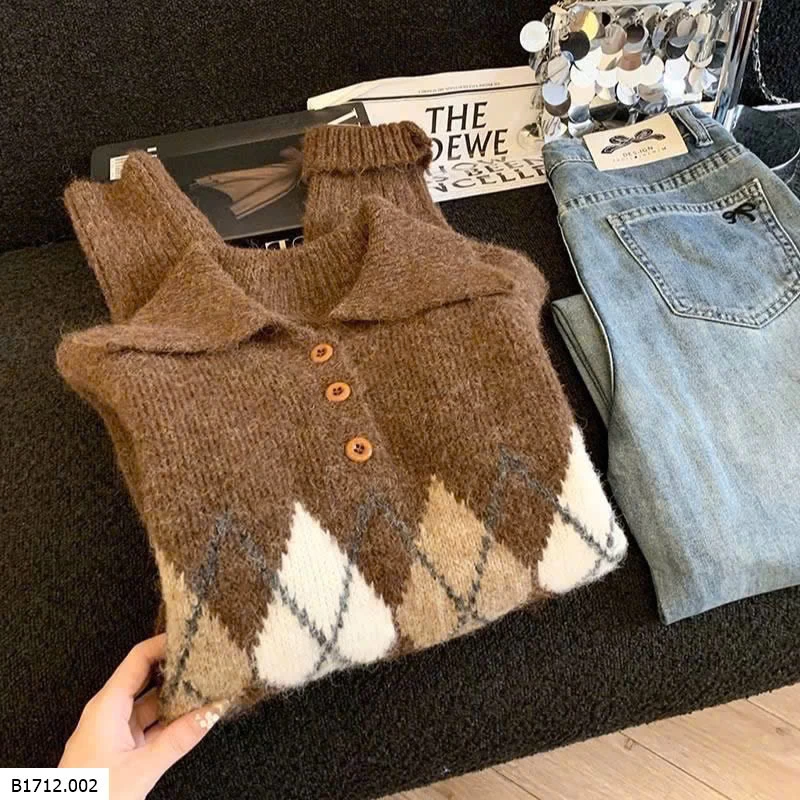 ÁO LEN CỔ POLO   Giá sỉ 165k