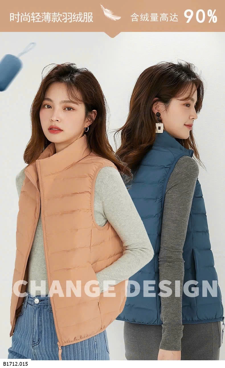 ÁO GILE PHAO LÔNG VŨ  Giá sỉ 310k