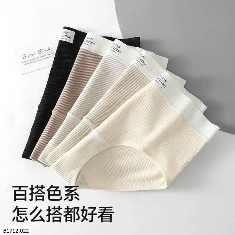 COMBO 5 QUẦN LÓT KHÁNG KHUẨN  Giá sỉ 90k