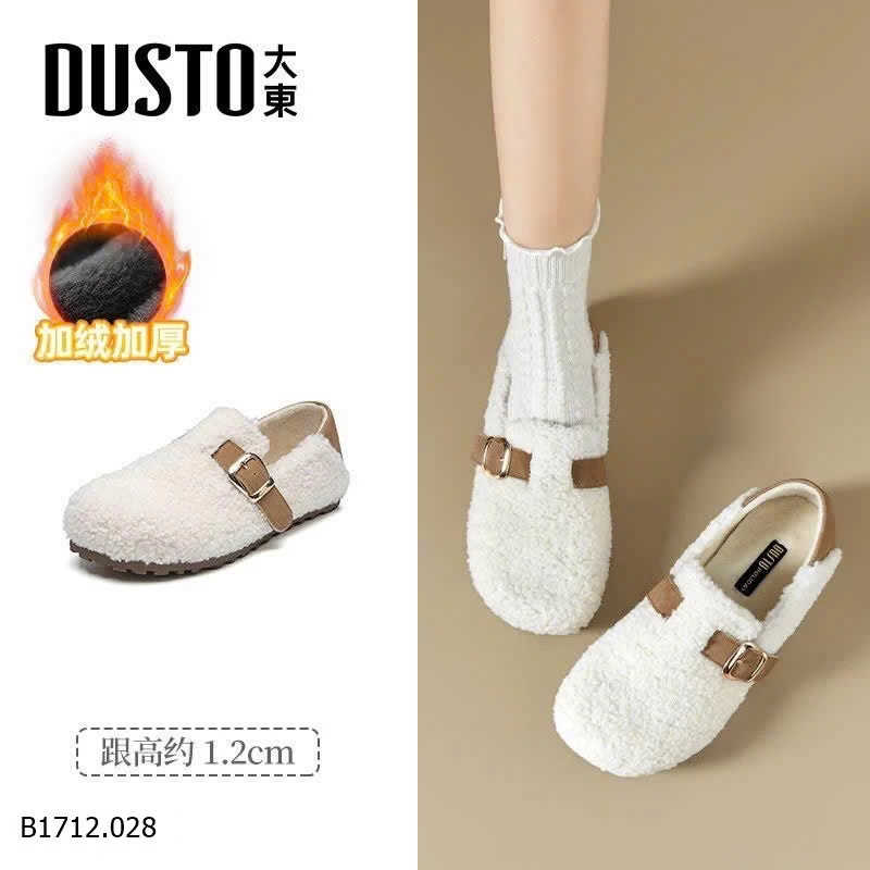 GIÀY LÔNG CỪU LÓT LÔNG DUSTO  Giá sỉ 325k