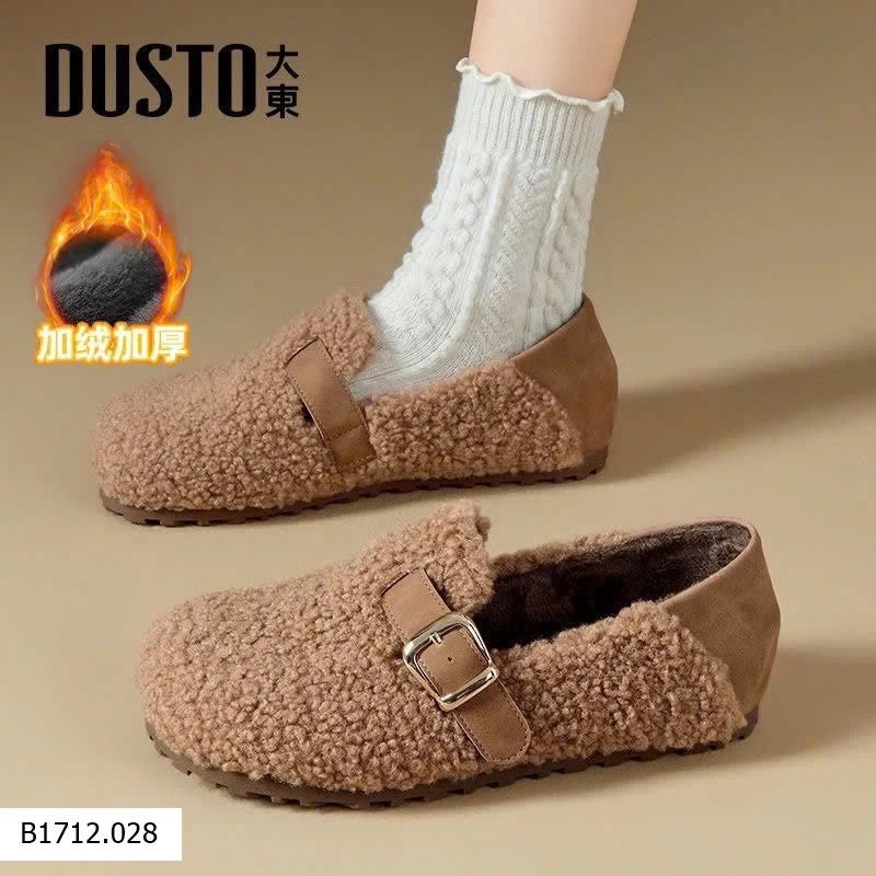 GIÀY LÔNG CỪU LÓT LÔNG DUSTO  Giá sỉ 325k