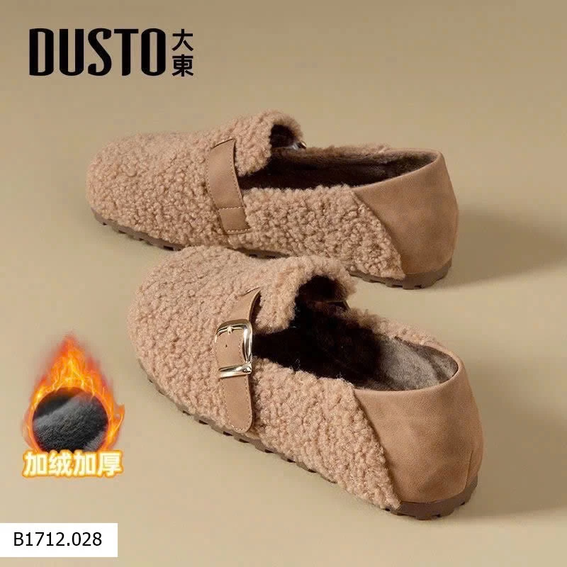 GIÀY LÔNG CỪU LÓT LÔNG DUSTO  Giá sỉ 325k