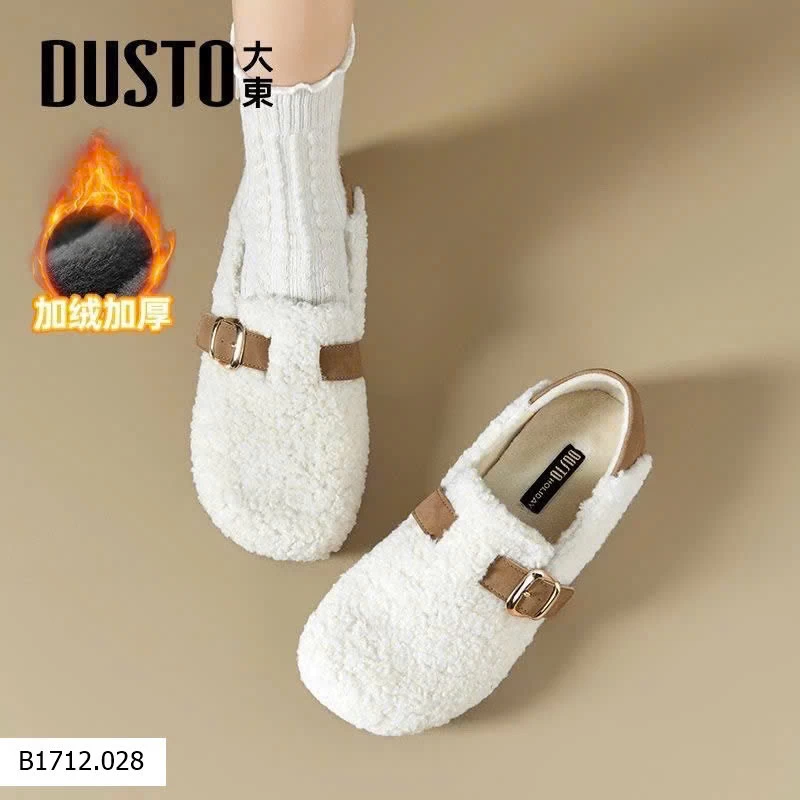 GIÀY LÔNG CỪU LÓT LÔNG DUSTO  Giá sỉ 325k