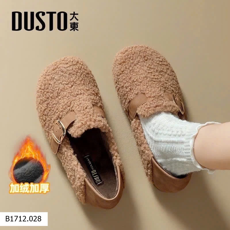 GIÀY LÔNG CỪU LÓT LÔNG DUSTO  Giá sỉ 325k
